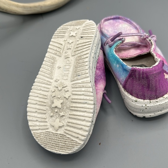 Hey Dude “Wendy Unicorn Dreamer” Toddler slip on sz k6 - Picture 4 of 4